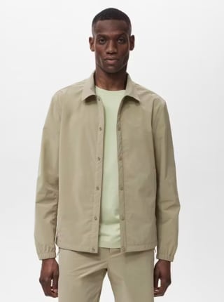 Mango Outlet Chaqueta Water-Repellent COOLMAX Khaki por 22,99€