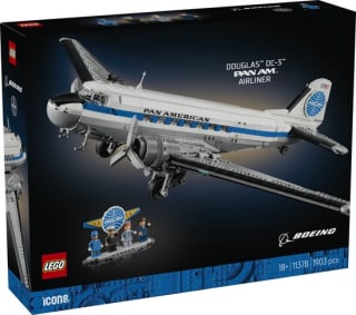 LEGO Icons 11378 Douglas DC-3 PAN AM voor €187,98 bij Cdiscount