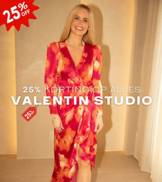 25% korting op alles van Valentin Studio bij Molly & My