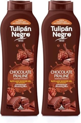 2 Gel de baño y ducha 650 ml Tulipan Negro Chocolate Praline por 3.21€