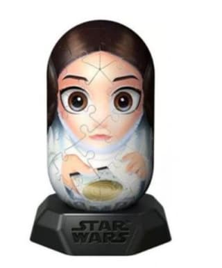 Ravensburger Puzzle 3D Hylkies Star Wars Princesa Leía por 3€
