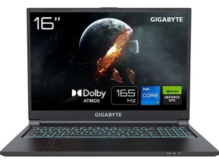 Portátil gaming Gigabyte G6 KF-H3ES854KD, Intel Core i7-136520H, 16GB,1TB por 619,65€