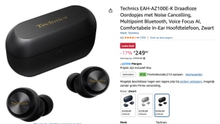 Technics EAH-AZ100E true wireless earbuds voor €239 dmv code bij Amazon
