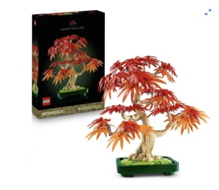 LEGO Botanicals Bonsái de Arce Rojo Japonés 10348 por 44.99€