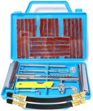 QUNNIE kit de réparation de pneu 32 pièces pour 11,39€ chez Amazon