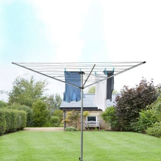 Dunelm Rotary Outdoor Airer 3 Arm 30m – Garden Clothes Drying for £12.80