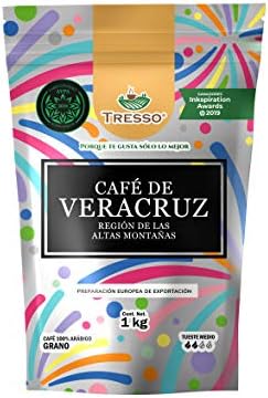 TRESSO Café Veracruz Región de las Altas Montañas 1 kg por $214 en Amazon