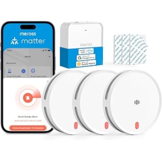 Meross MSH450 hub met 5 rookmelders voor €127,49 bij Amazon