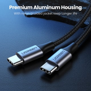 UGREEN Cable USB-C PD 100W 2m por $9 en AliExpress