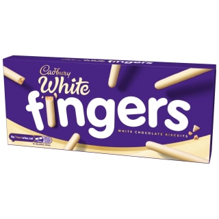 Cadbury White Chocolate Fingers 114g for £1 at Tesco