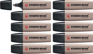10 Stuks STABILO BOSS ORIGINAL NatureColors voor €5,88 bij Bol