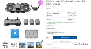 DJI Neo 2 dron 512GB por $6,999 | Oferta Costco