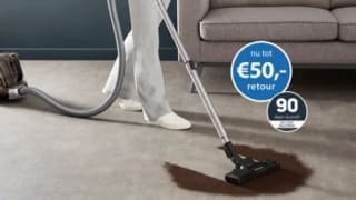 Tot €50 cashback op geselecteerde Rowenta stofzuigers met zak & zonder zak