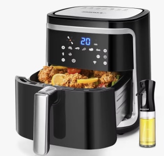 AIGOSTAR Freidora de Aire sin Aceite 7L, 1900W por 43.10€