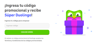 Duolingo Super Gratis por 1 Mes