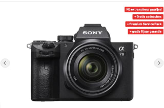 Sony a7 Mk III + FE 28-70mm OSS voor €1124 bij Kamera express