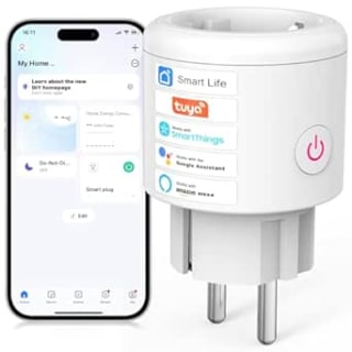 SURFOU Enchufe Inteligente Wifi con Consumo Eléctrico por 8.07€