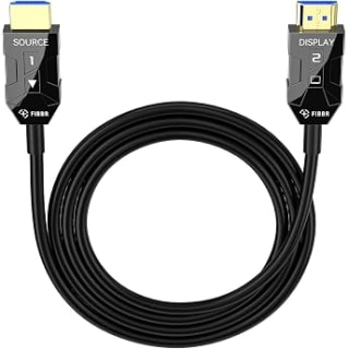 Amazon Basics Câble HDMI haute vitesse fibre optique 10 m à 6,99€ chez Amazon