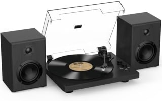 Trynnay Tocadiscos con contrapeso Ajustable, Entrada/Salida Bluetooth por 84.23€