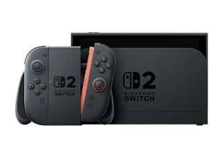 NINTENDO switch 2 consola portátil híbrida de 7.9" full hd 120 hz azul y rojo neón