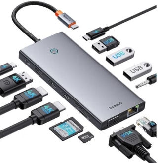Docking Station Baseus 13 en 1 por 53,05€