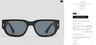 Lentes de Sol Aldo Rectangulares por $180 | El Palacio de Hierro