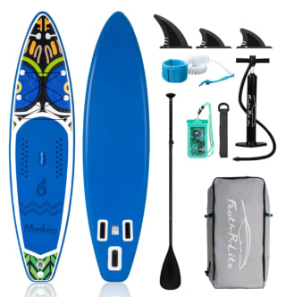 Grande Planche à Paddle Gonflable avec Accessoires Complets FunWater à 135,47€