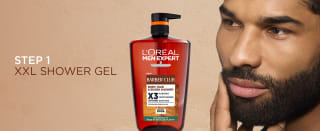 L'Oréal Men Expert Barber Club 3-in-1 Shower Gel 1L – Body, Hair & Beard – Cedarwood
