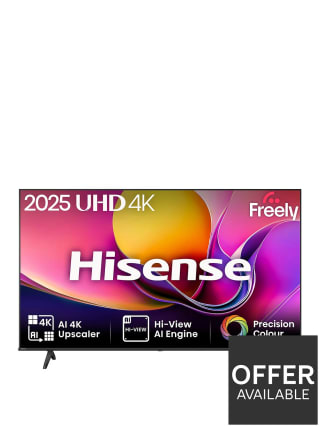 Hisense 58-inch 4K Smart TV with Freely for £299