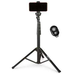 Trépied extensible jusqu’à 162 cm avec fonctions perche à selfie et trépied à 8,99€