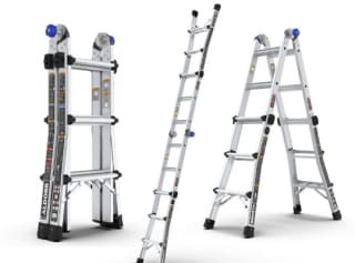 20% korting op telescoopladders en multiladders