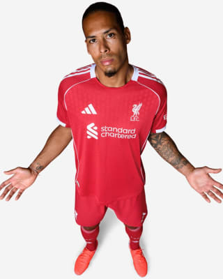 LFC adidas Mens 25/26 Authentic Home Jersey for £20 at Liverpool FC