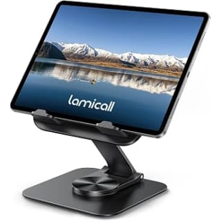 LISEN support tablette bureau rotatif 360° pour 16,99€ chez Amazon