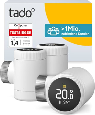 tado Slimme radiatorthermostaat X - Trio Pack voor €179,99 bij Amazon