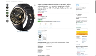 HUAWEI Watch GT 6 Pro por $3,999 | Amazon