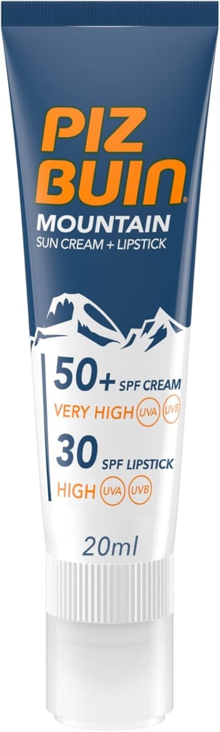 Piz Buin Mountain Sun Cream 50 SPF + Lipstick 30 SPF (20 ml) por 6.55€