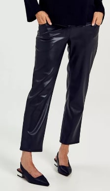 Atelier Maman Faux leather zwangerschapsbroek voor €10 bij JBC