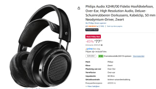 Philips Audio X2HR/00 Fidelio Hoofdtelefoon voor €67,27 dmv code bij Amazon