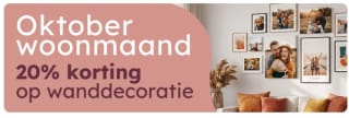 20% korting op alle wanddecoratie bij Smartphoto