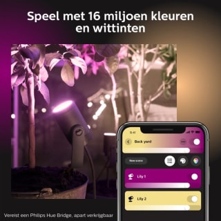 Philips Hue Outdoor Lily Spike Spots - Basis kit voor €214 bij Bol