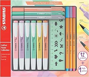 STABILO estuche mixto Pastel Collection por 12.80€