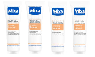 4 x Mixa Limpiador facial antifatiga 150 ml para piel sensible con vitamin C a 15.96€