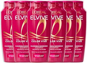 L’Oréal Paris Elvive Color Vive Shampoo (6x250 ml) voor €18,21 bij Amazon