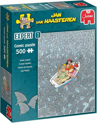 Overal Haaien - Jan van Haasteren Expert Puzzel (500) voor €7,95 bij Amazon