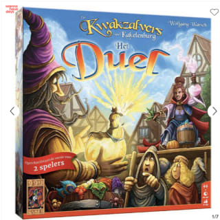 999 Games De Kwakzalvers van Kakelenburg: Het Duel voor €15 bij Wehkamp