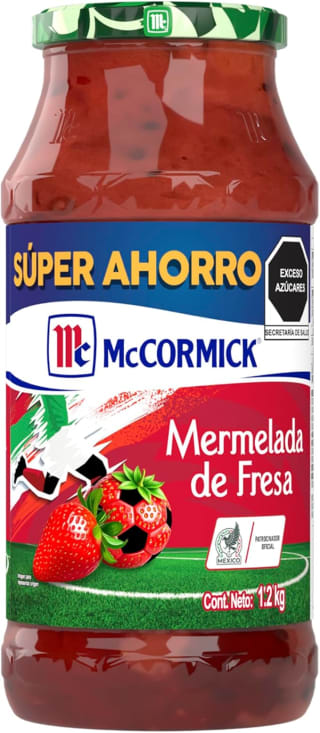 Mermelada de Fresa McCormick 1.2kg por $86 | Oferta Amazon