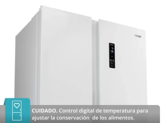 Frigorífico Americano SBS KUBO WH No Frost 177 cm 442 L blanco por 427.20€
