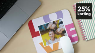 25% korting op fotocadeaus bij HEMA