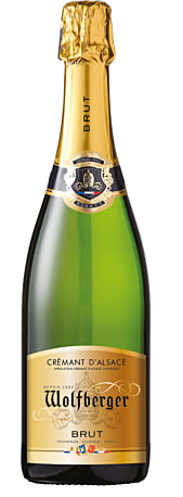 Crémant d'Alsace AOP Wolfberger - Brut - 75 cl à 6,95€