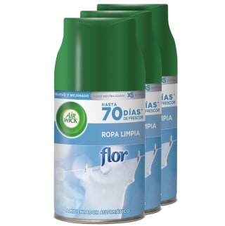 Air Wick Freshmatic recambios fragancia flor pack de 3 por 8,96€